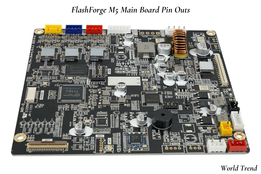 FlashForge M5 Main Board Pin Outs