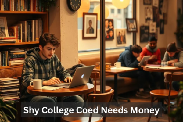 Shy College Coed Needs Money