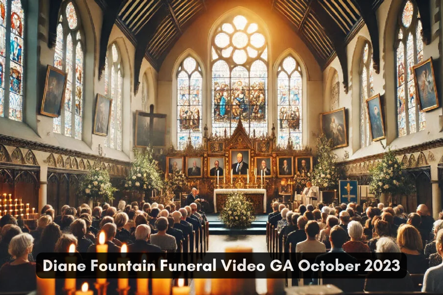 Diane Fountain Funeral Video GA October 2023